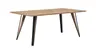 Esstisch Dinner - LB ca. 180x100 cm, Balkeneiche massiv