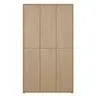 Schuhschrank FAID- B ca. 109 cm, Sandeiche Dekor