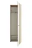 Garderobenschrank - B ca. 60 cm, Kaschmir, Evoke Eiche Nachbildung
