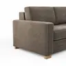 Sofa Lakeville - 2-Sitzer inkl. Schlaffunktion, Stoff, Braun