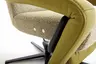 Sessel - Relaxfunktion motorisch, Stoff/Leder, Gelb/Grün