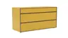 Kommode Loretto - BHT ca. 135x70x53 cm, Lack matt, Safrangelb