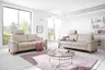Sofa - 3-Sitzer, Leder, Beige