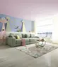 Big Sofa JOVIN - Stoff, Lindgrün