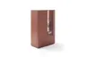 Highboard Colore - mit Beleuchtung, BHT ca. 90x144x45 cm, Lack Samtbeere