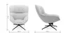 Sessel Unn - Stoff, Beige