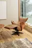 Relaxsessel Follina - Relaxfunktion (motorisch), Leder, Stoff, Cognac