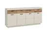 Sideboard - B ca. 180 cm, Kaschmir, Coast Evoke Eiche Nachbildung