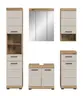 Spiegelschrank - B ca. 60 cm, Evoke Eiche Nachbildung