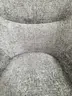 Armlehnstuhl MARYBEL - drehbar, Stoff, Grau