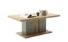 Couchtisch - LB ca. 115x65 cm, Eiche Evoke Nachbildung, Salbeigrün