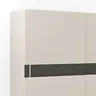Schiebetürenschrank Loretto - B ca. 280 cm, Lack matt, Perlmutt