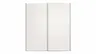 Schwebetürenschrank Viana - B ca. 212 cm, Lack, Weiß