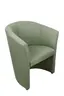 Sessel - Webstoff Grün