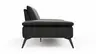 Sofa Collina - 3-Sitzer, Leder, Schwarz
