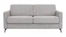 Schlafsofa Laredo - 2,5-Sitzer inkl. Schlaffunktion und Armlehne klappbar, Stoff, Graubeige