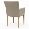 Armlehnstuhl Cosyra - Stoff, Beige