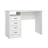 Schreibtisch - LB ca. 110x49 cm, Weiß