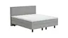 Boxspringbett Valencia - Liegefläche ca. 180x200 cm, Stoff, Zink