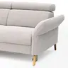 Sofa Maryville - Eckelement und Abschlussteil medium links mit 2,5-Sitzer, inkl. Schlaffunktion, Stauraum, Armlehne/Kopfteil verstellbar, Stoff, Beige