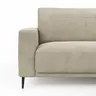 Ecksofa Solero 2.0 - 1,5-Sitzer mit Longchair rechts, Stoff, Sand