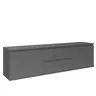 Lowboard - B ca. 180 cm, Anthrazit