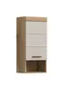 Hängeschrank - B ca. 37 cm, Evoke Eiche Nachbildung, Kaschmir