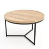 Couchtisch Farmingdale - LBH ca. 85x85x52 cm, Eiche massiv, legno