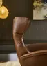 Sessel - Gr.M, Relaxfunktion, Leder, Cognac
