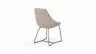 Stuhl Pegara - Stoff, Beige