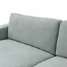 Sofa Juni - 3-Sitzer, Cord, Hellblau