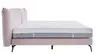 Boxspringbett Delia - Liegefläche 180x200 cm, Stoff, Rose 