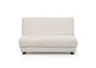  Schlafsofa EASY Optik A - 2-Sitzer ohne Armlehne, 140 cm inkl. Schlaffunktion, Cord, Beige