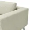 Ecksofa Helmi - Ecke links, 2,5-Sitzer, Cord, Creme