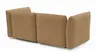 Sofa Motone - 3-Sitzer, Stoff, Kurkuma