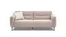 Sofa - 3-Sitzer, Stoff, Rosa