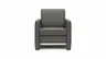 Sessel Arima - Leder, Anthrazit
