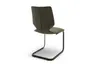 Freischwinger - Stoff, Olive