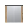Spiegelschrank - B ca. 79 cm, Eiche Dekor, Spiegel
