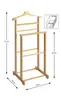 Herrendiener - B/H/T ca. 48x97x36 cm, Bambus naturbelassen