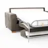 Sofa Lakeville - 2-Sitzer inkl. Schlaffunktion, Stoff, Braun