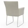 Armlehnstuhl Cosyra - Stoff, Natur