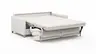 Sofa Nuoro - 2,5-Sitzer inkl. Schlaffunktion, Armlehne schmal, Stoff, Natur