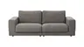 Sofa Juni - 2-Sitzer, Cord, Dunkelgrau