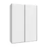 Schwebetürenschrank FREDDY 2- B ca. 150 cm, Weiß