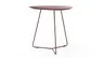 Ecktisch Fano - LBH ca. 59x50x55 cm, Fenix, Bordeaux