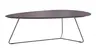 Couchtisch Fano - LBH ca. 121x75x38 cm, Fenix, Aubergine