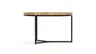 Couchtisch Farmingdale - LBH ca. 85x85x52 cm, Eiche massiv, natur geölt