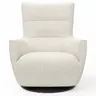 Sessel Lilaia - inkl. Dreh- und Wippfunktion, Stoff, Creme