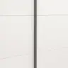 Schwebetürenschrank Viana - B ca. 301 cm, Lack, Weiß